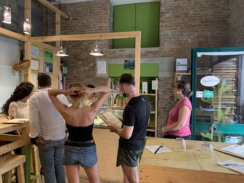 Order at the counter at Vegan e Veg in Messina