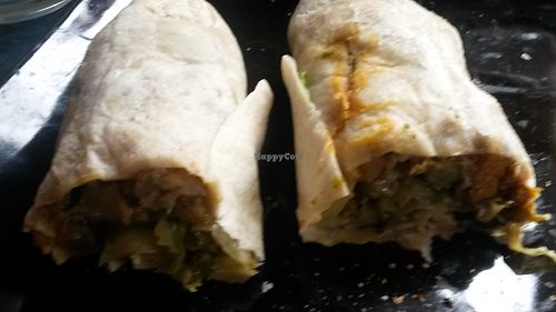 Falafel wrap at NU TO GO in Gateshead