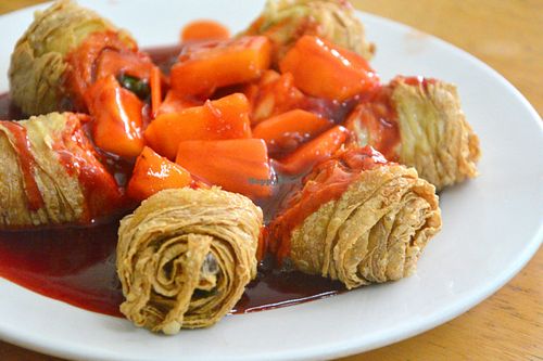 Sweet and sour taopao at Kong Tiak in Quezon City