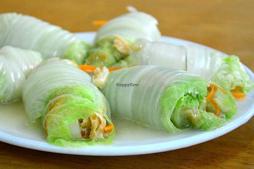 Cabbage rolls at Kong Tiak in Quezon City