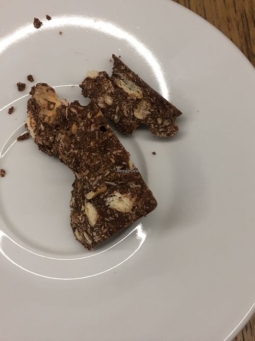 Chocolate salami  at Wellness Fruit Bar in Asti