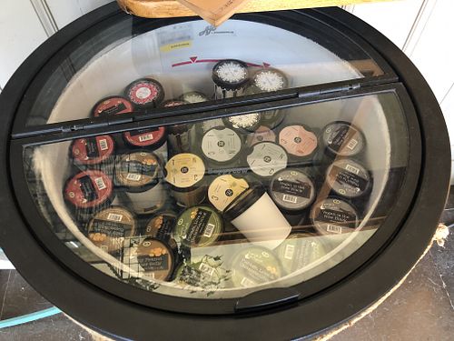 Ice creams at Open New Doors in Mjolby