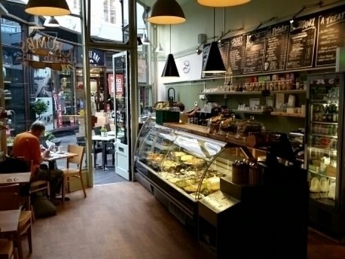 inside at Crumbs Kitchen in Cardiff