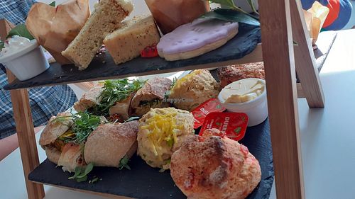 Mother's Day - vegan afternoon tea at Hive Coffee Company in Jarrow