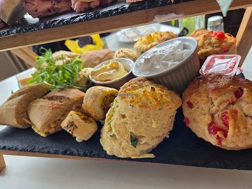 Afternoon tea - savoury at Hive Coffee Company in Jarrow