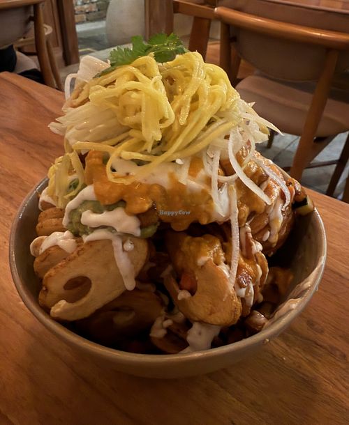 Potato spirals at KAIME in Medellin