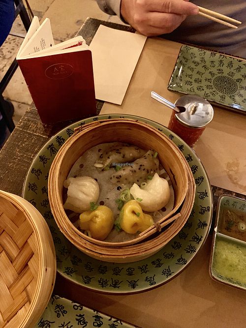 Vegan Dim sum. at Boa-Bao in Lisbon