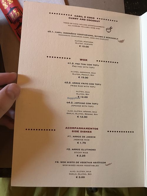 Part 2 of vegan menu at Boa-Bao in Lisbon