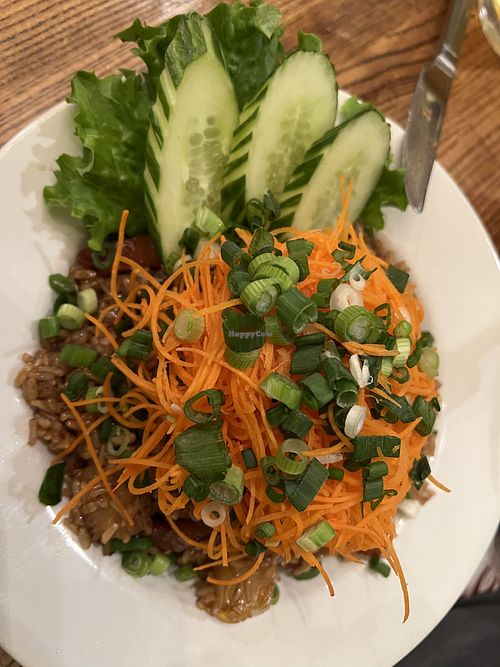 Pineapple fried rice  at Green Elephant Vegetarian Bistro in Portland