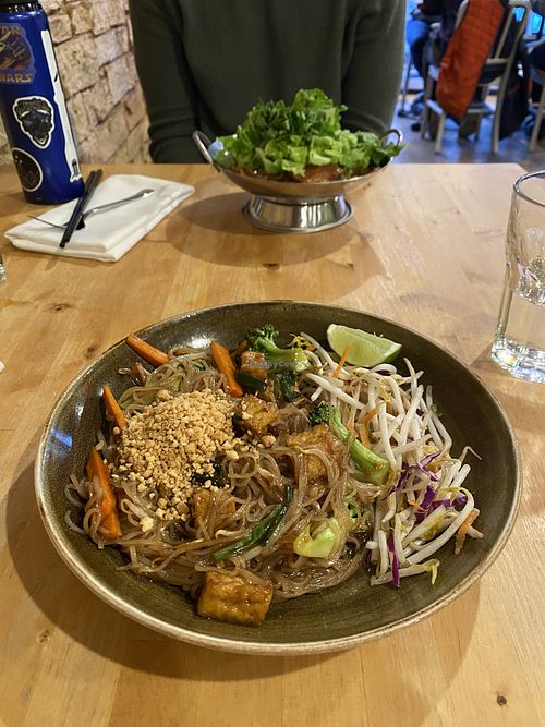   at Green Elephant Vegetarian Bistro in Portland