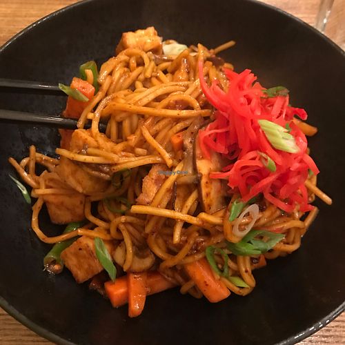 Sobs noodle special at Green Elephant Vegetarian Bistro in Portland