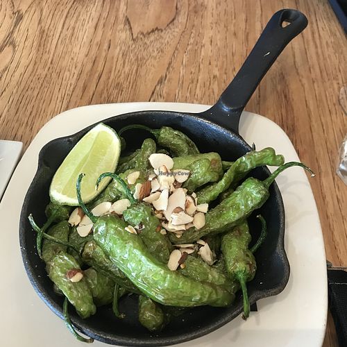 Fried peppers special at Green Elephant Vegetarian Bistro in Portland