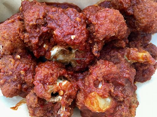 Buffalo cauliflower  at BrewDog in Brussels