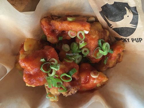 Buffalo cauliflower at BrewDog in Brussels