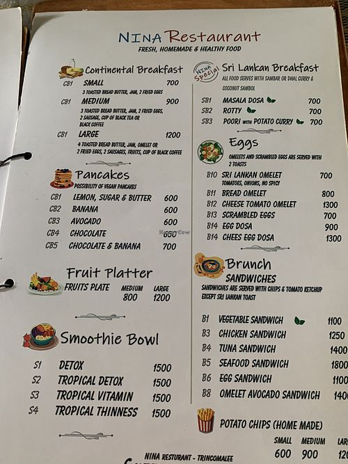   at Nina in Trincomalee