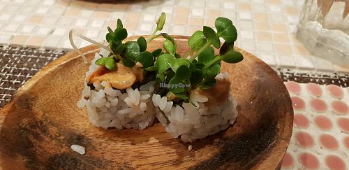 Sushi at Sushi Roll Double Quotation IKI in Osaka