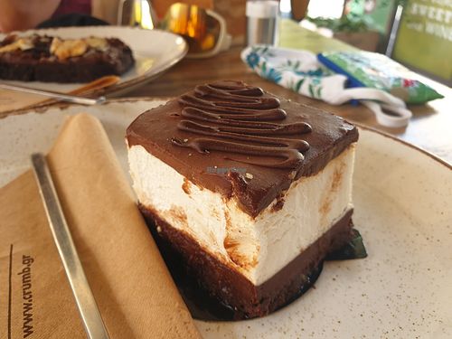 Vegan, rich yet light and highly recommended at Crumb in Crete