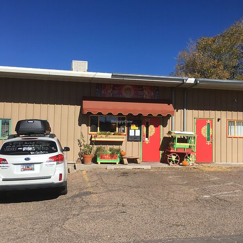 Off the beaten path location  at Edible Alchemy in Santa Fe