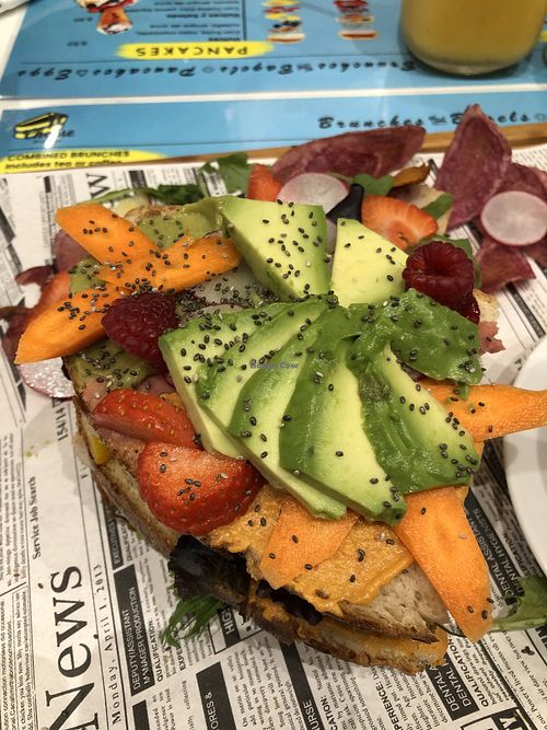 Vegan club sandwich at Cheese and Cake in Barcelona