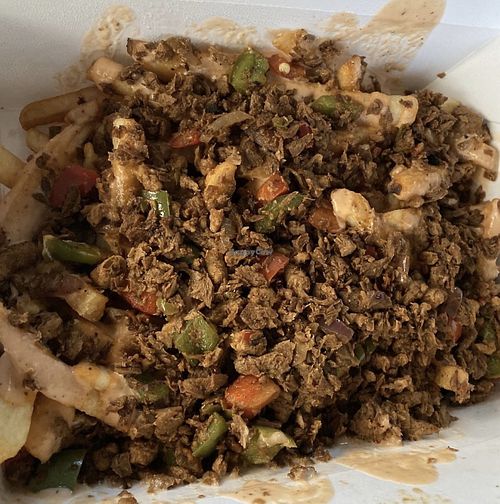 Carne Asada fríes   at Cafe No Fur - Cloud Kitchen in Las Vegas