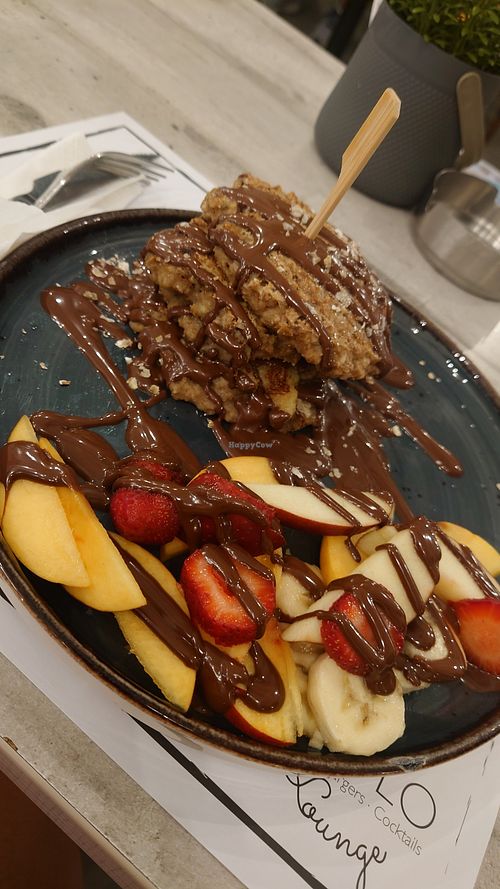 Vegan pancakes 🥞 at En Plo in Karpathos