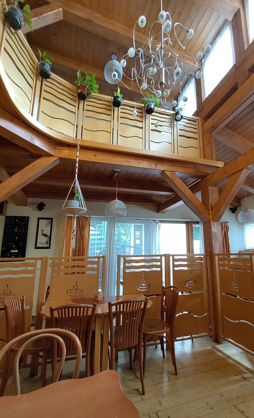 Interior at Lao Tea House in Prague