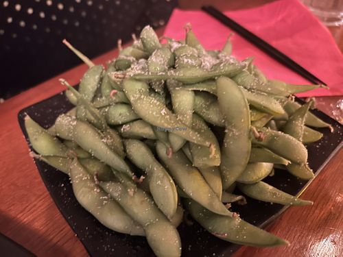 Edamame beans  at Eatokyo in Dublin
