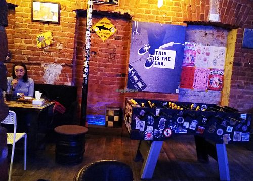 Inside at Veganga in Moscow