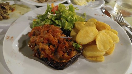 Imam baildi at Lemonokipos in Rethimno