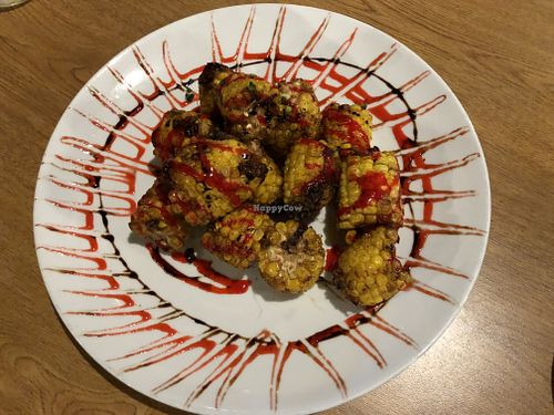 Grilled corn- wow at Trail's End in Lake Buena Vista