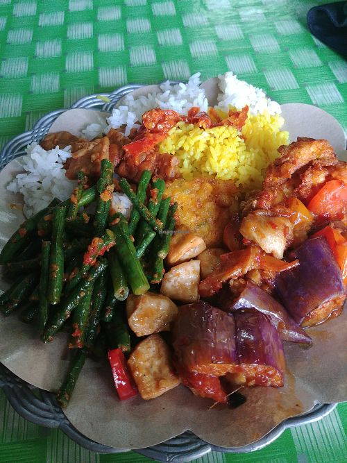 ever changing buffet at maiVeg in Denpasar