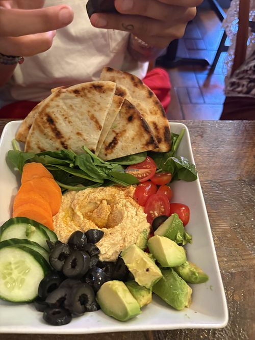 Hummus platter   at Tosti in Hoboken