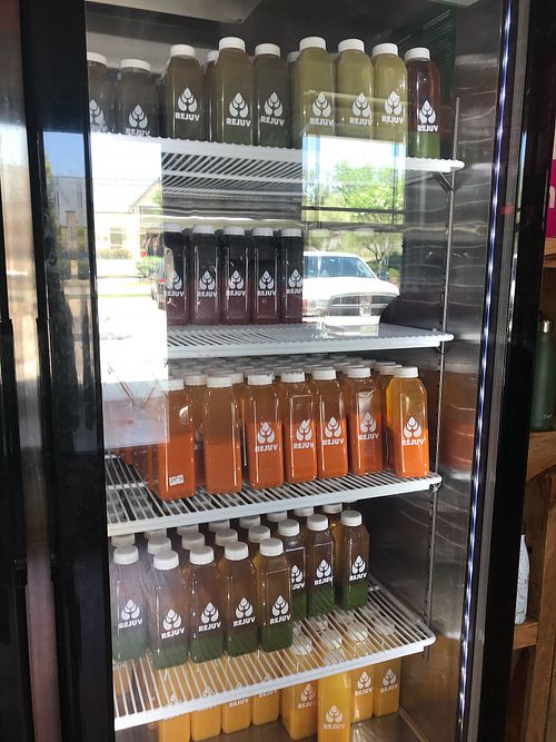 More juice. All are cold pressed and very delicious.  at Rejuv Juice in Hurst