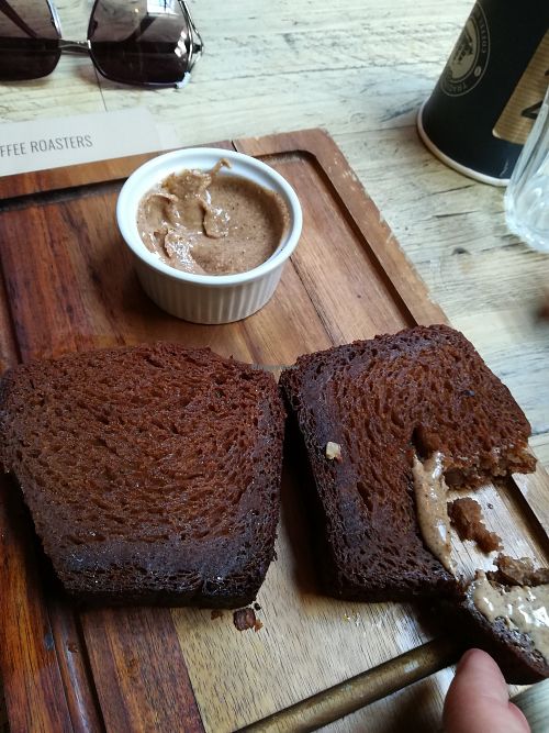 Banana bread at Trading Post Coffee Roasters in Lewes