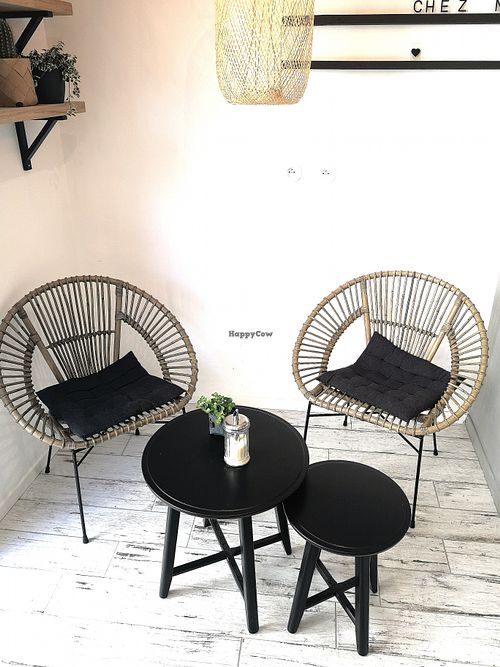 cosy tea time area at Kia Ora in Annecy