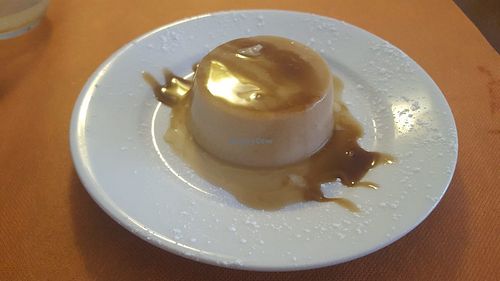 Horchata flan at L'idoni in Denia