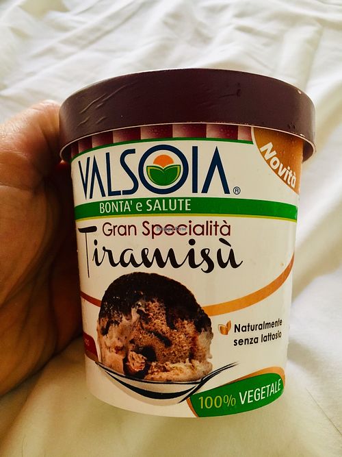 Vegan ice cream  at Deco Gourmet in Cefalu