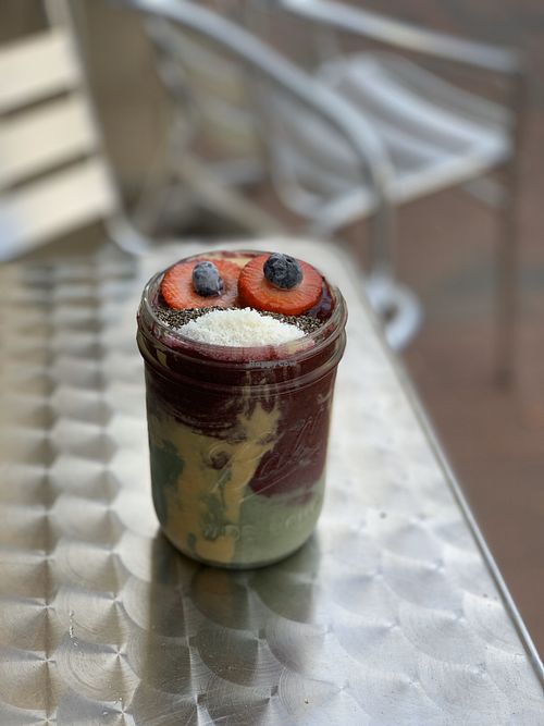 Zombie suicide smoothie  at Verde in Hopewell