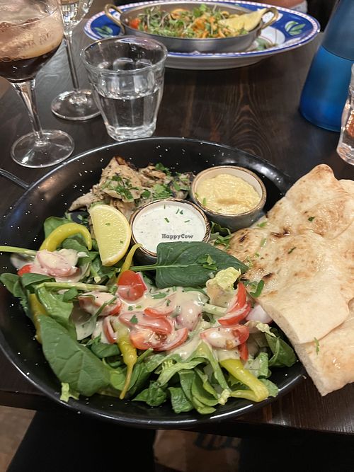Vegan shawarma  at Bill's in Tunbridge Wells