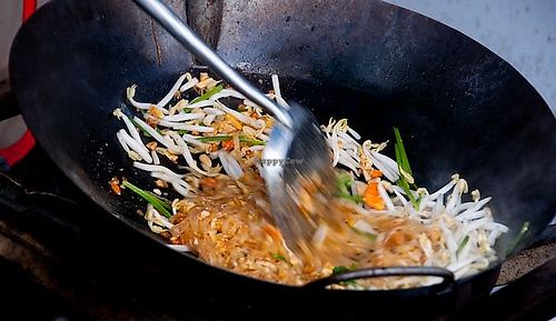 Tofu pad thai.  at Kang Thai in Las Vegas