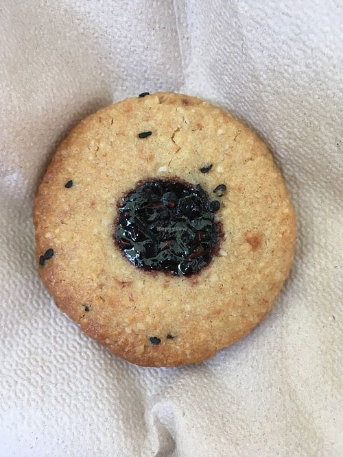 Couscous cookie at Infusion Café in Turin