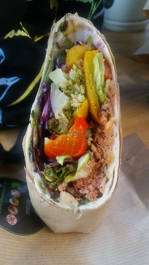 Falafel wrap at Kostbar in Heidelberg
