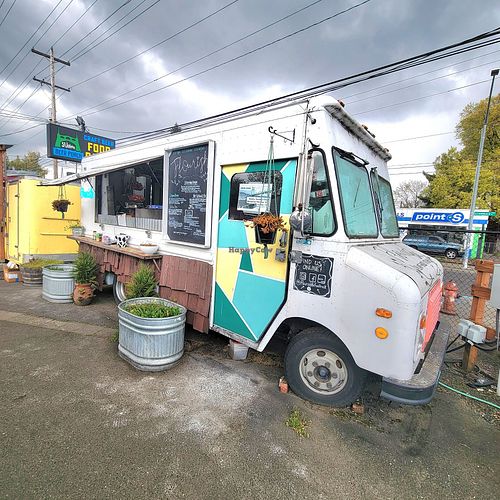 Truck at Flourish Plant-Based Kitchen - Food Truck in Portland