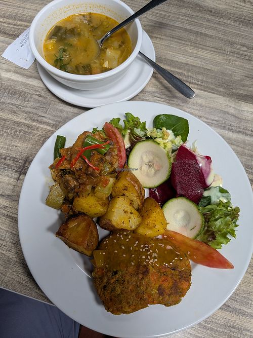 Meal of the day at Verde Vital in Bogota