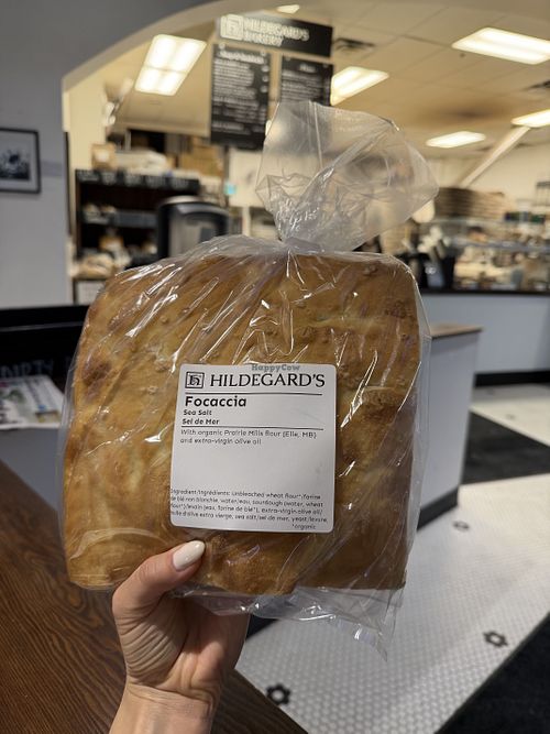   at Hildegard's Bakery in Winnipeg