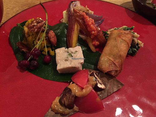 Part of the set selection at Hobodo Cafe in Kyoto