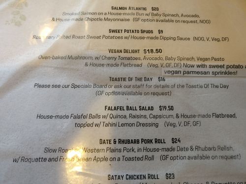 Lunch ideas at The Village Larder in Woodend