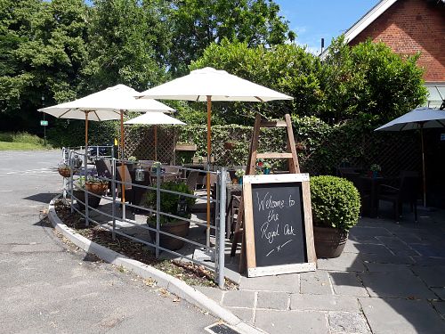 Garden at The Royal Oak in Orpington