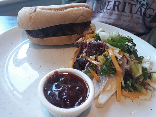 Aubergine roll at The Royal Oak in Orpington