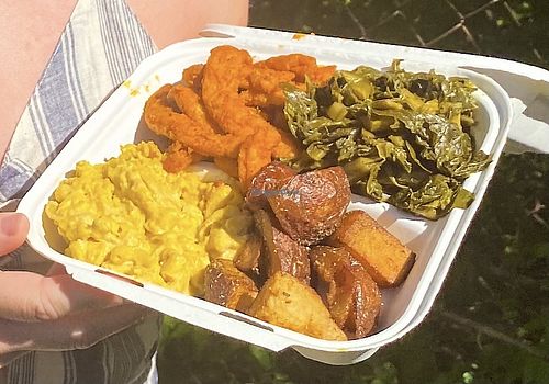 Plate at Vegelicious in Nashville